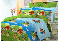 Постельное белье в детскую кроватку Viluta. Angry Birds 1398