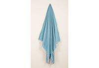Пляжное полотенце Barine Pastemal. Engin Powder Blue, 100х180 см