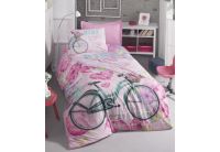 Детское постельное белье Cotton box. Bike Pembe