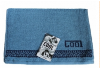 Махровое полотенце Cool. Cool синий