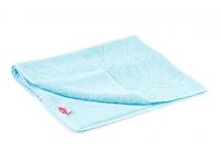 Махровое полотенце для ног Hobby. Hayal аква голубого цвета, размер 50х70 см