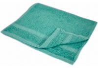 Махровое полотенце Arya. Однотонное Miranda Soft цвета аква