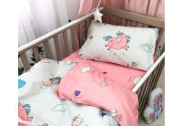 Постельное белье в детскую кроватку Viluta. Сатин 415