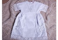Рубашка крестильная  Mimino baby. Изольда белая