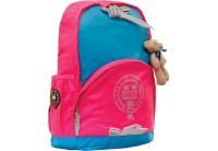 Рюкзак подростковый 1 Вересня. Oxford Х225 голубо-розовый, 33*17*47 см