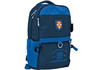 Рюкзак подростковый 1 Вересня. Cambridge CA070 синий, 28*12,5*42,5 см