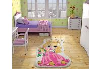 Детский коврик Confetti. Princess Aсık Pembe, размер 100х160 см 