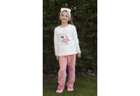 Пижама для девочки Hays. 4451 бежевого цвета