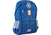 Рюкзак подростковый 1 Вересня. YES OX 316, синий, 31*47*17 см