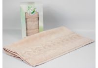 Махровое полотенце Hobby. Sidelya, микрокоттон, пудра, 50х90 см