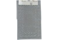 Набор ковриков для ванной Аrya. Erguvan, серого цвета, 60х100 см, 2 предмета