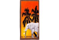 Полотенце пляжное  Shamrock. Слон, размер  75х150
