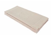 Полотенце-коврик для ног Arya. Winter Soft Пудра, 50х70 см