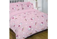 Постельное белье в детскую кроватку  Viluta. 17167 розового цвета