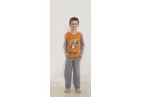 Пижама для мальчика Hays. 4459 оранжевого цвета