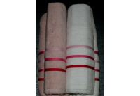 Набор махровых полотенец в коробке Altinbasak. Pink-White 50х90+70х140 4 шт