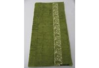 Бамбуковое махровое полотенце Arya. Aleda, зеленого цвета