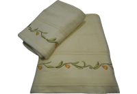 Arya, набор махровых полотенец  Gangio бежевого цвета, 50х100+70х140