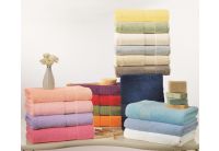 Бамбуковое махровое полотенце TAC. Bamboo Mascon лилового цвета в ассортименте