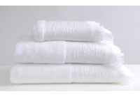 Махровое полотенце Irya. Sense, белого цвета