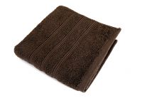 Махровое полотенце Irya. Classis, темно-коричневого цвета