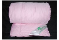 Одеяло пуховое Arya Bambo Люкс розового цвета