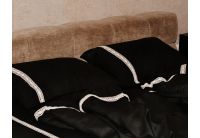 Постельное белье BEIK-MORANDI. 100% лен Sweet Dreams. Черное