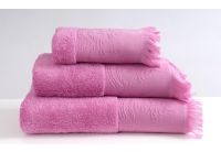Махровое полотенце Irya. Sense, ярко-розового цвета