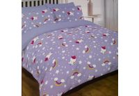 Постельное белье в детскую кроватку  Viluta. 17167 лилового цвета