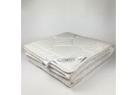 Одеяло "Iglen" летнее шерстяное детское в тике, размер 110х140