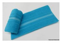 Махровое полотенце Arya. Dilek бирюзово-голубого цвета 