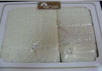 Arya, набор махровых полотенец  Nastro, бежевого цвета, 35х50+50х90+70х140
