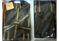 Nusa, комплект шелковый пижама и халат, модель 9700-1 коричневый.