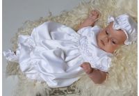 Платье крестильное Mimino baby. Машенька белое