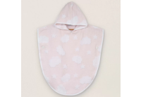 Детское полотенце-пончо Irya. Cloud розового цвета