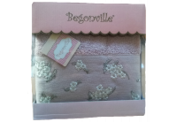 Махровое полотенце Begonville. Ruby 28 pink