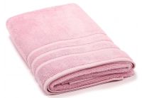 Махровое полотенце Maisonette. Micro Touch темно-розовое