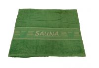 Махровое полотенце Gulcan. Sauna towel green, размер 100х170 см