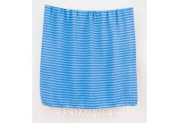 Пляжное полотенце Barine. Pestemal Linea Turquoise