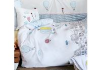Постельное белье в детскую кроватку Karaca Home. Baby Ducks 2017 аппликация