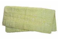 Полотенце махровое Hanibaba. Бамбук светло-салатового цвета