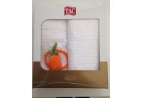 Набор вафельных полотенец TAC. Orange, 2 предмета