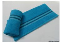 Полотенце махровое Arya. Mehlika бирюзово-голубого цвета