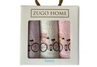 Набор из 2-х вафельных полотенец Zugo Home. Lavender V1